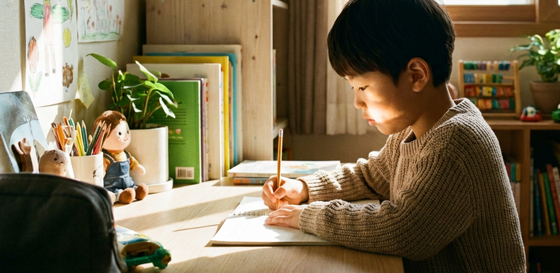 이랑 심리상담센터 아이가 공부하는 이미지